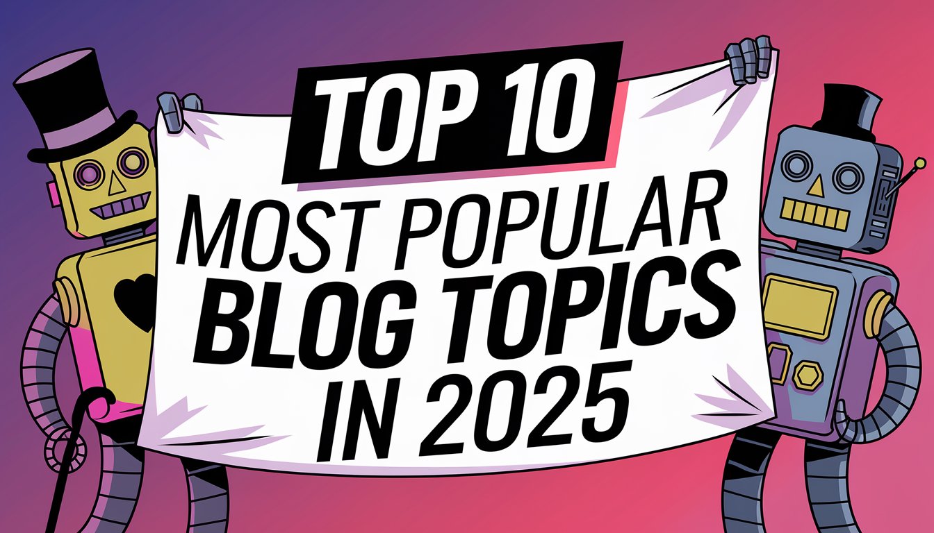 Most Popular Blog Topics